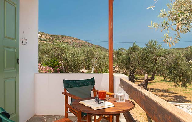 Veranda with garden view