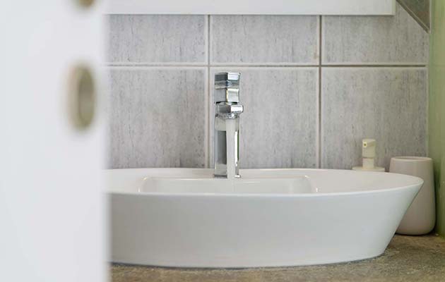 The bathroom of the studio 2