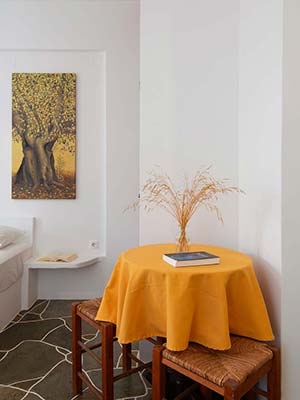 The interior of the studio 2