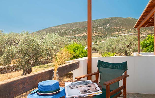Balcony with garden view