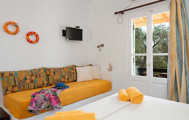 The interior of the studio 2