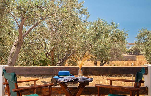 Balcony with garden view