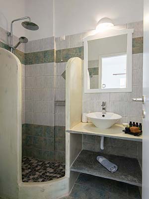 The bathroom of the studio 4