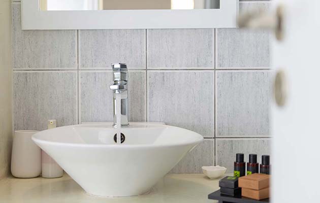 The bathroom of the studio 4