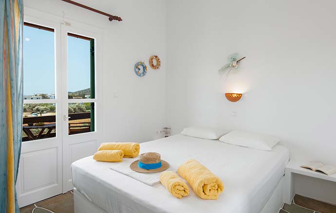 Το studio με θέα στη θάλασσα στο Madilides στη Σίφνο